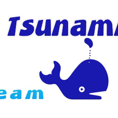 Create the next logo for Team Tsunami Diseño de Zaki-chan