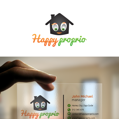 Creer le logo de Happy Proprio Design by ACTIME