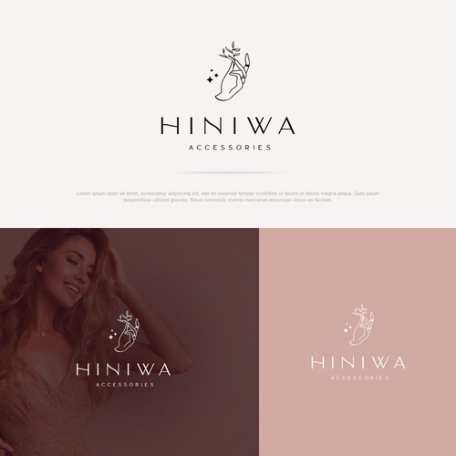 Design logo for beauty brand Hiniwa USA Design by Júlia Mello