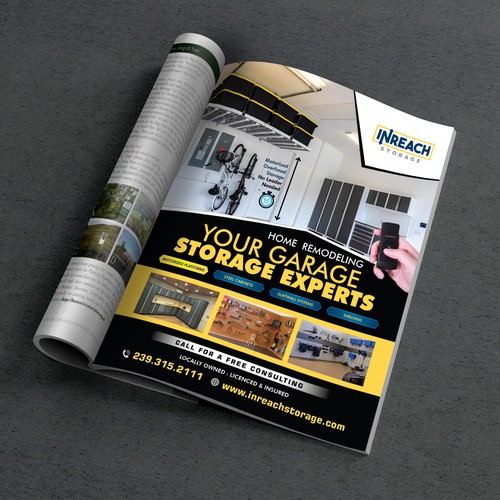 Full Page Magazine ad for Home Remodeling + Additional design consulting work Design réalisé par abirk1