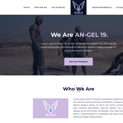 Web page design contest entry by Quad-B
