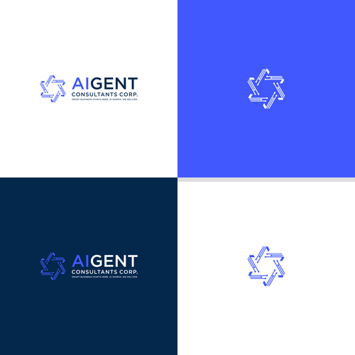 AI Agent Company: Appealing to small to medium sized businesses. Design by AMERA™
