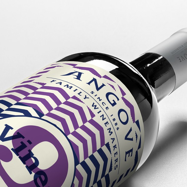 Diseño de Saverio Wongher ™ titulado "label premium hipster wine series"