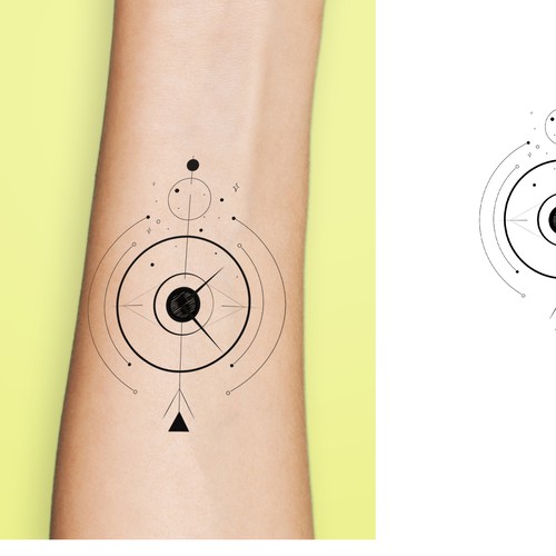 Create a tattoo design based on a quote Design von vanita