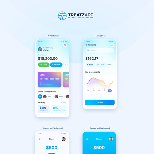 The New Cash APP Design Contest Design by A N S Y S O F T