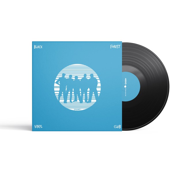 'Black forest vinyl club' album cover