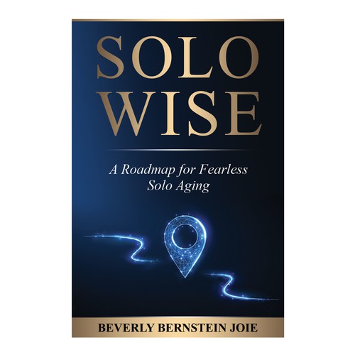 Create a cover for a new book about aging alone Design by Rashmita