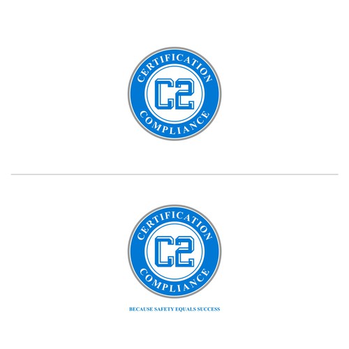 Organization Logo with a mission for safety + compliance Design by sunshine_design