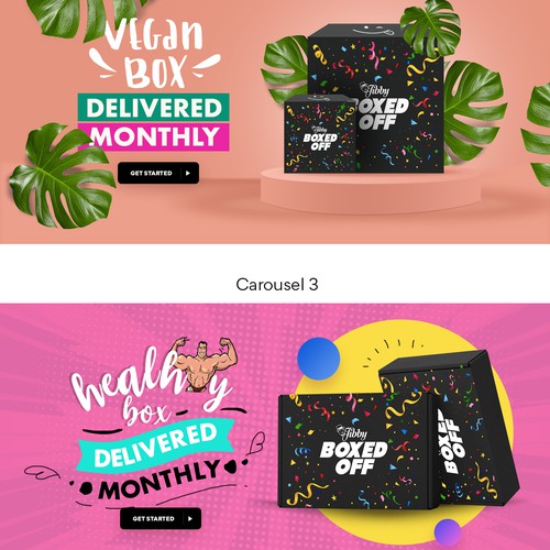 The Worlds Best Snack Subscription Box Design by MercClass