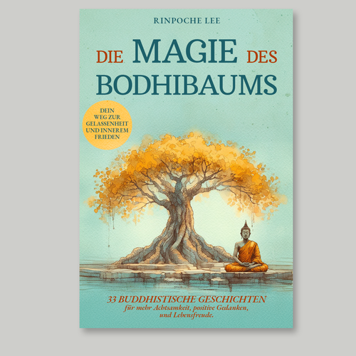 Design an appealing cover about Buddhist stories Design by Radmilica