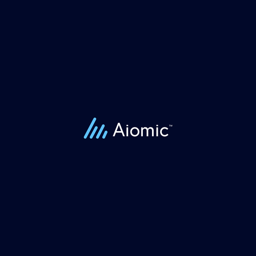 New logo for Aiomic (AI healthtech company) Design by Rostyslav Vitomskyi