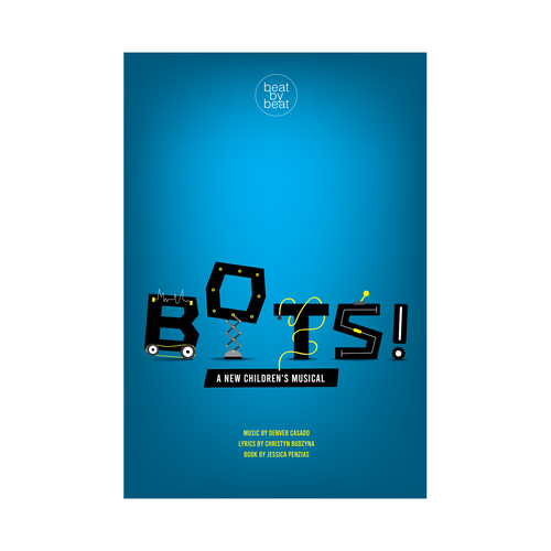 Design eye-catching poster for a contemporary NEW MUSICAL Design by { Warren }