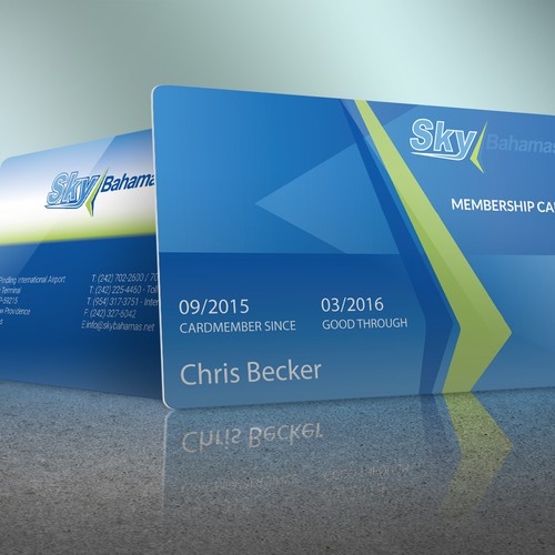 Membership Cards for Customer Loyalty Program Design by NEMOdesign