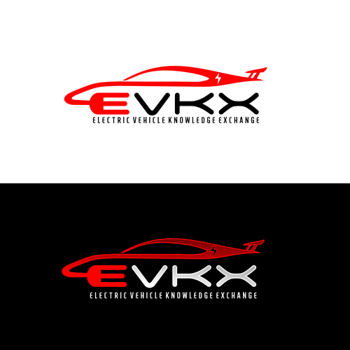 Logo for  EVKX.net  - The leading online information site about EVs and  EV technology Design von Vandi septiawan