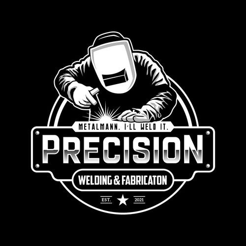 We need a powerful welding chapter/logo to represent Precision welding Design by Maylyn