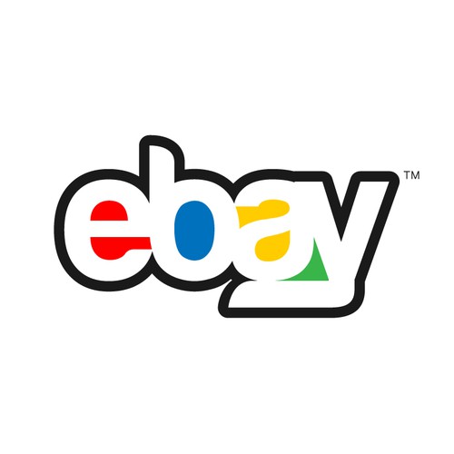 99designs community challenge: re-design eBay's lame new logo! Design por RGB Designs