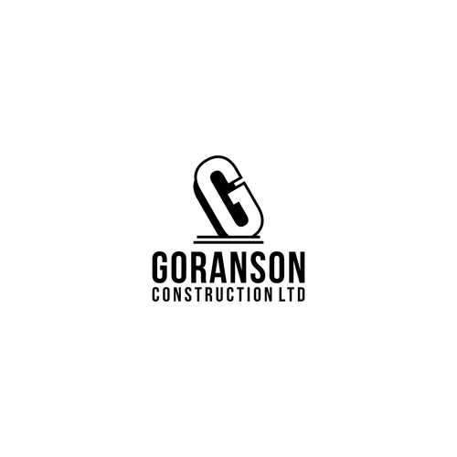 New company logo for booming excavation company. Design by vincha'