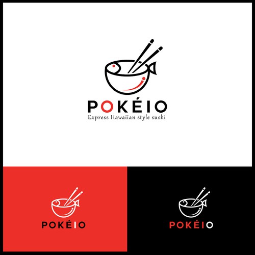 Design a logo for a new chain of Poke Bowl restaurants. Diseño de Alekxa