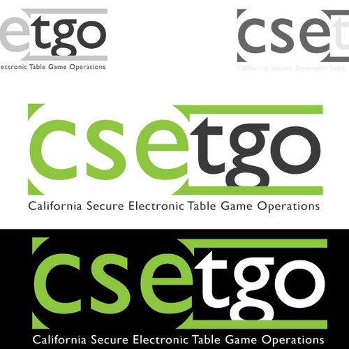 Help California Secure Electronic Table Game Operations, LLC (CSETGO) with a new logo Réalisé par T.Catalin