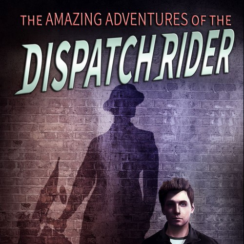 Design a book cover for The Amazing Adventures of the Dispatch Rider Design by Bold Fox Art