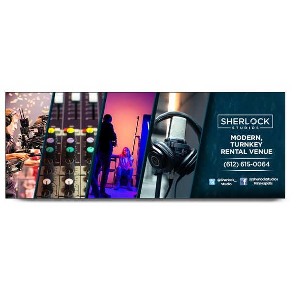 Design by M&Udesign titled "Facebook banner for Photography studios."