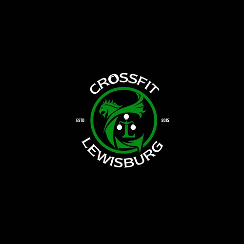 Design Ferocity and Fitness in tandem - Summon a savage dragon for CrossFit Lewisburg por JSchrdr