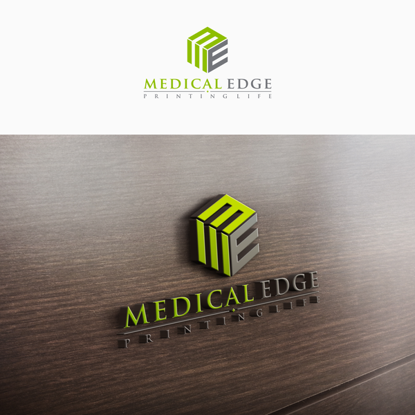 Design by LayxWinn™ titled "Create the edgy Logo for medical edge... "