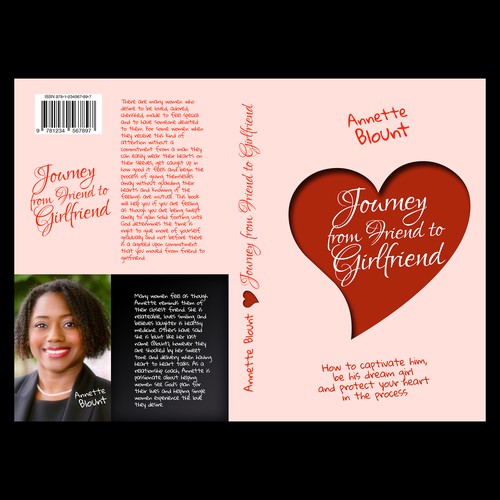 Design a book cover that is fun and playful to help single women experience love beyond friendship Design by BlueWarrior