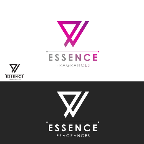 PERFUME Stores LOGO - Fragrances Outlet - ESSENCE Fragrances Design by limitlessgraphics