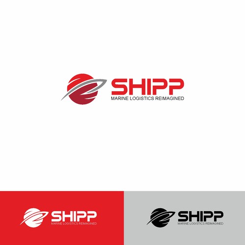 Design a logo that reflects the sophistication and scale of a tech company in shipping Design por oedin_sarunai