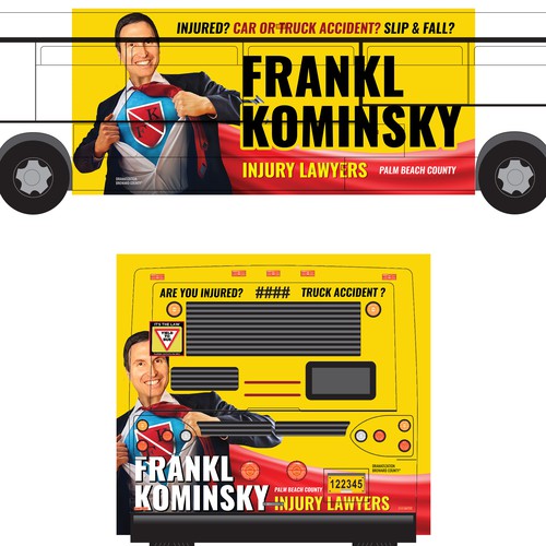 Bus Designs for a Law Firm Design by RED DOT