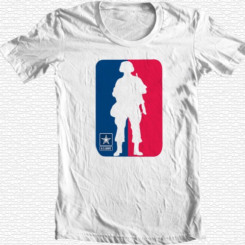 Help Major League Armed Forces with a new t-shirt design デザイン by GDProfessional