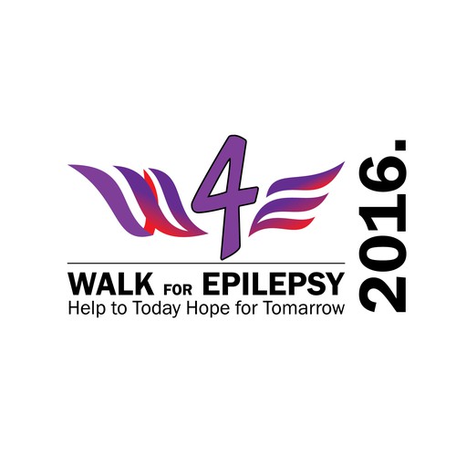 WALK logo for Epilepsy Foundation New England Logo design contest