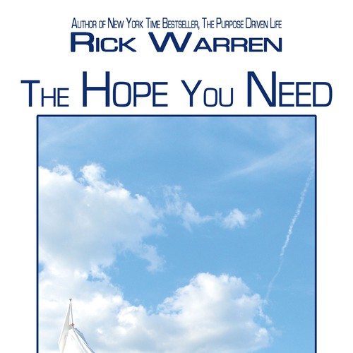 Design Rick Warren's New Book Cover Diseño de M's Designs