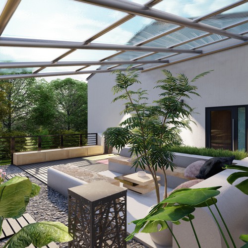 Ideation: Roof Top Terrace Design by BenTō.