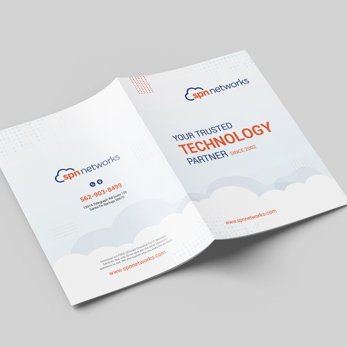 Technology Provider - Company Booklet Brochure Design by Hadi (Achiver)