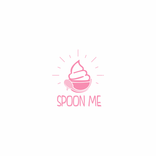 Create a trendy logo for a new Frozen yogurt shop! Spoon Me Yogurt Design by AZLAN_ART