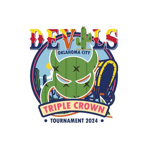 Design di AZ Devils > OKC Triple Crown Tournament T-Shirt Design di DeeHarrison✅
