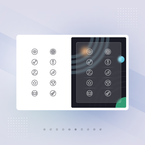 Luxuary Autmotive App - Minimalist User Tier Icons Design by M.Amiri