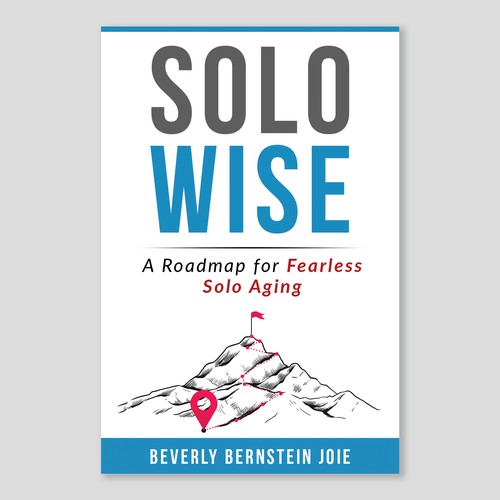 Create a cover for a new book about aging alone Design by Rashmita