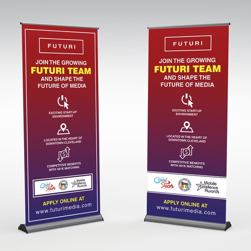 Easy Project - Create stand-up banner for College Recruitment Fair ...