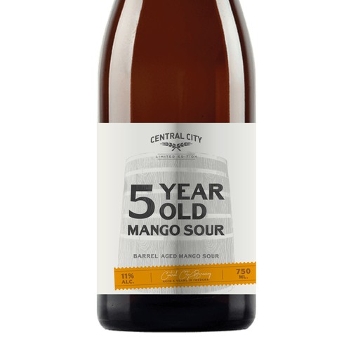 Premium Craft Sour Beer Label Design by mnml1
