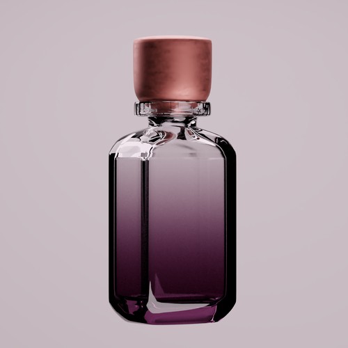 Luxury box for perfume bottle, 3D contest