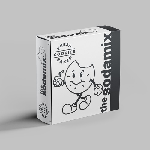 Single Cookie Box Design by KJ S