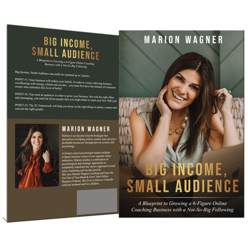 Book cover design to appeal to online entrepreneurs Design by Arrowdesigns