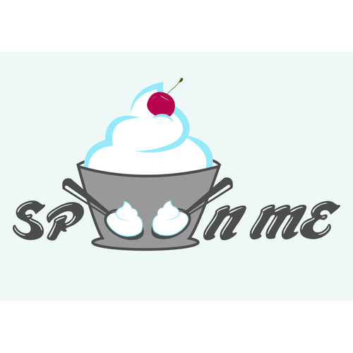 Create a trendy logo for a new Frozen yogurt shop! Spoon Me Yogurt Design by Mima_Mi