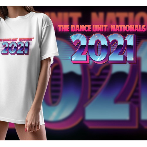 Dance Studio Nationals T Shirt Design by NSHINE