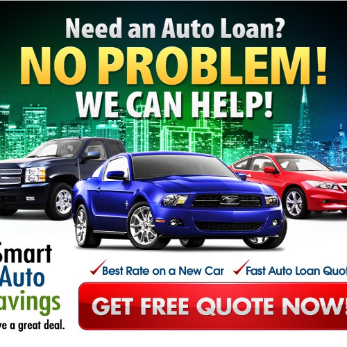 banner ad for Create a New Banner for a Unique Auto Finance Company Diseño de pandisenyo