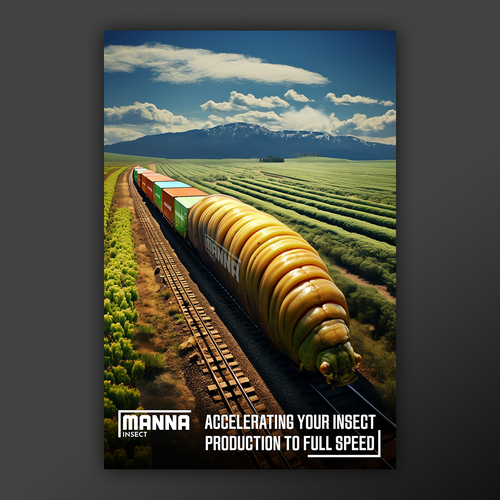 Designs | Insect farming poster design, vintage travel poster style ...