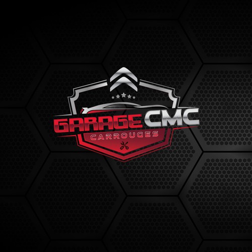 CREATION LOGO POUR GARAGE AUTOMOBILE CITROEN AVEC UN COTE FUN Design by Univers Design